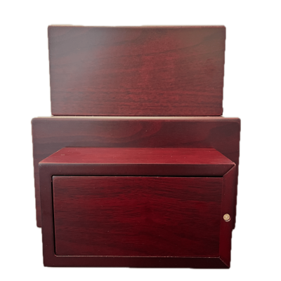 Premium Redwood Urn - All Veneers